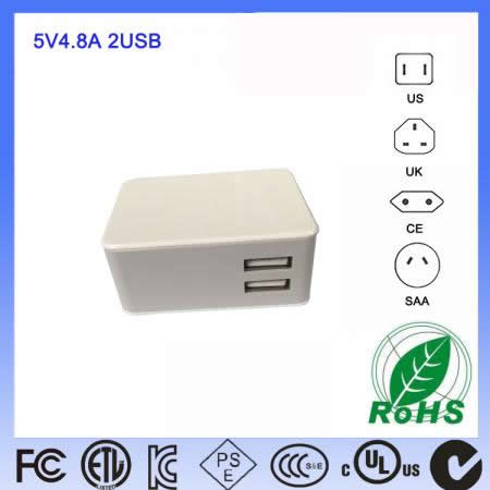 24W 2USB充電器(qì)